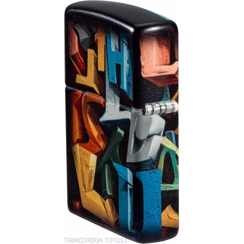 Zippo color 540 Abstract Letters - Accendini