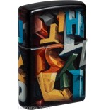 Zippo color 540 Abstract Letters - Accendini