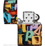 Zippo color 540 Abstract Letters - Accendini