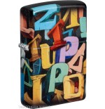 Zippo color 540 Abstract Letters - Accendini