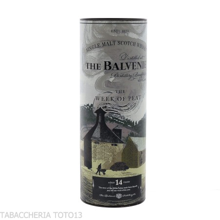 The Balvenie 14 Y.O. the week of peat Cl.70 Vol.48,3% - Distillati