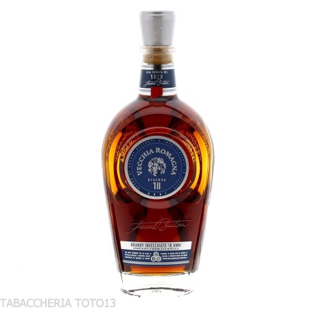 Vecchia Romagna riserva 18 anni Vol.43,8% Cl.70 - Destilliert