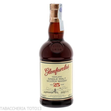 Glenfarclas 25 Y.o. single malt whisky Vol.43% Cl.70 - Licores
