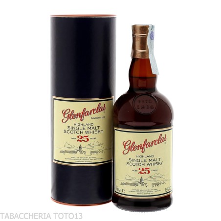 Glenfarclas 25 Y.o. single malt whisky Vol.43% Cl.70 - Licores