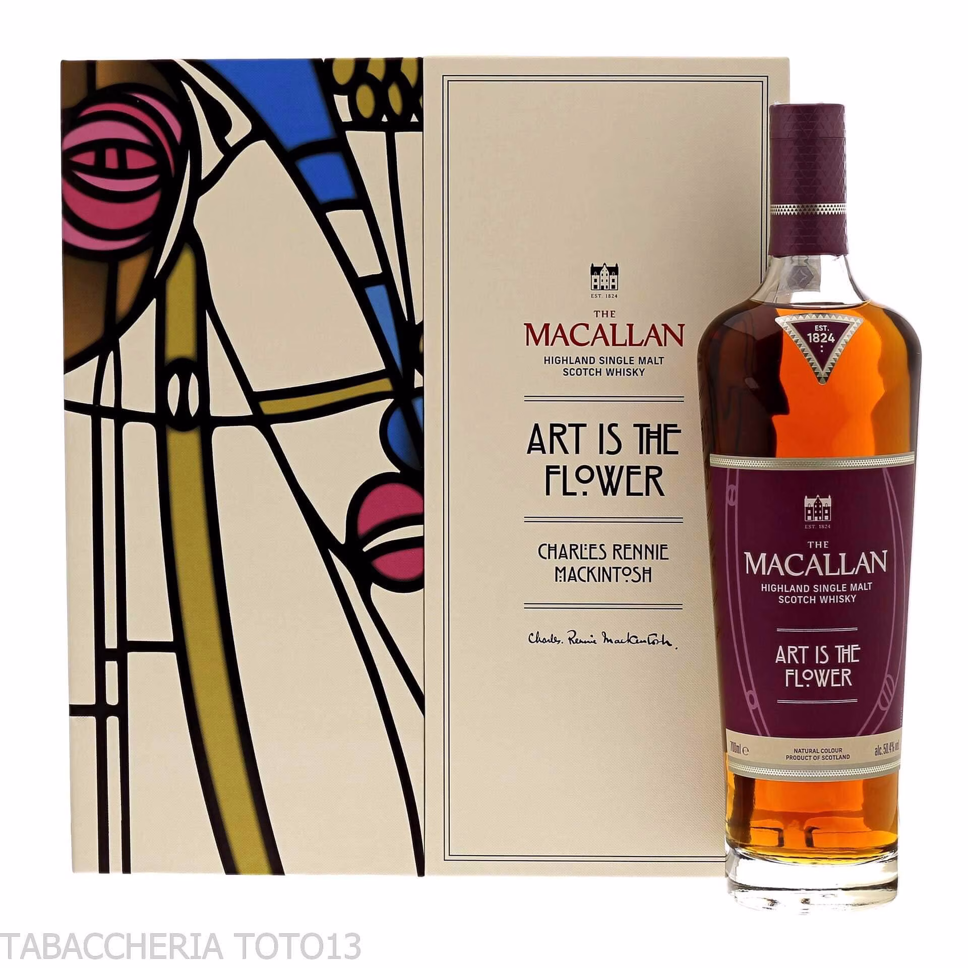 Macallan Art is the flower Vol.50,4% Cl.70 - Destilliert