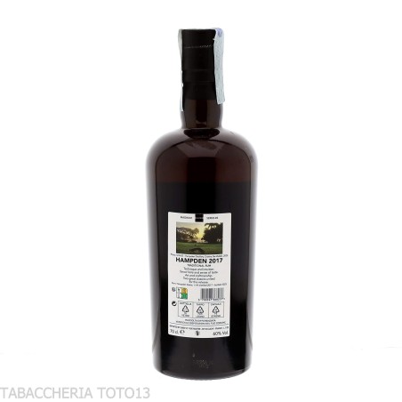 Magnum rum 3° Hampden H 2017 8 yo Vol.60% Cl.70 - Destilliert