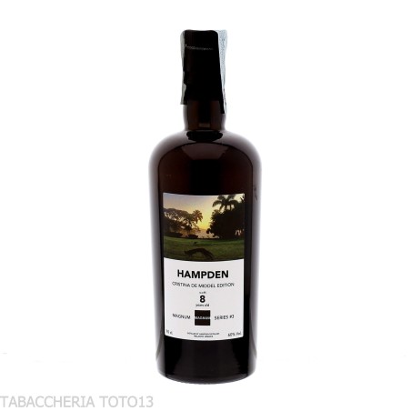 Magnum rum 3° Hampden H 2017 8 yo Vol.60% Cl.70 - Destilliert