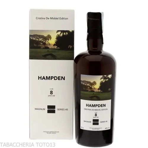 Magnum rum 3° Hampden H 2017 8 yo Vol.60% Cl.70 - Spiritueux - Jus de canne à sucre