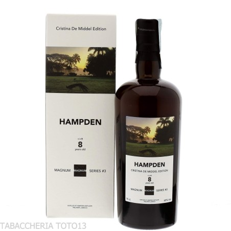 Magnum rum 3° Hampden H 2017 8 yo Vol.60% Cl.70 - Destilliert
