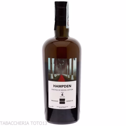 Magnum rum 3° Hampden DOK 2021 4 yo Vol.60% Cl.70 - Distillati