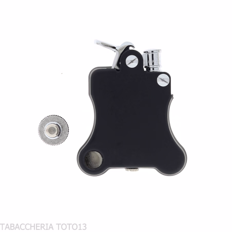 Briquet à essence Ronson Banjo avec finition noire - Briquets - Laiton