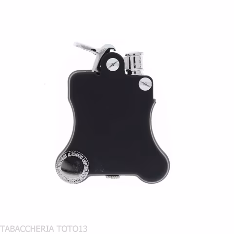 Ronson Banjo accendino a benzina finitura nero - Accendini