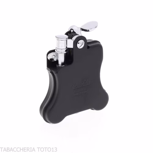 Ronson Banjo Petrol Lighter with Black Finish-Lighters