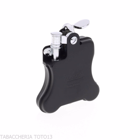 Briquet à essence Ronson Banjo avec finition noire - Briquets - Laiton