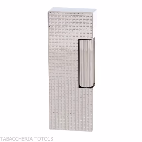 Dunhill Rollagas Hobnail Palladium -Plated Lighter - Lighters - Metal