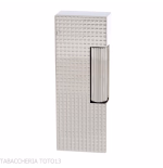 Accendino Dunhill Rollagas Hobnail Palladium plated - Accendini