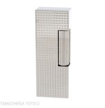 Briquet Dunhill Rollagas Hobnail Plaqué Palladium - Briquets - Métal