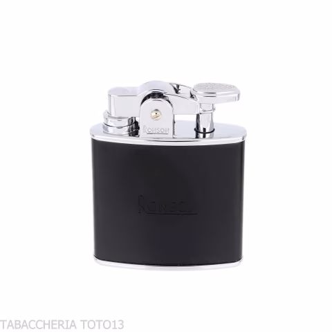 Ronson Nostalgia accendino jet Flame finitura nero - Accendini