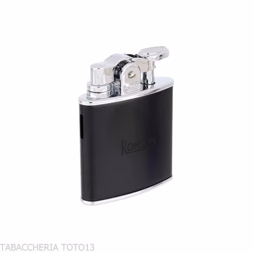 Briquet Ronson Nostalgia Jet Flame, finition noire-Ronson