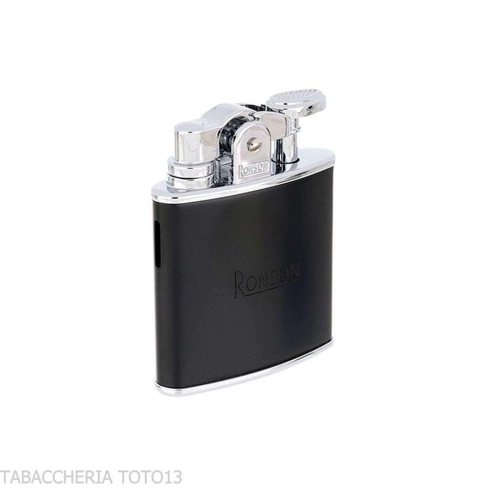 Briquet Ronson Nostalgia Jet Flame, finition noire - Briquets - Métal