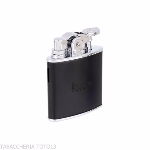 Encendedor Ronson Nostalgia Jet Flame, Acabado Negro - Alumbradores