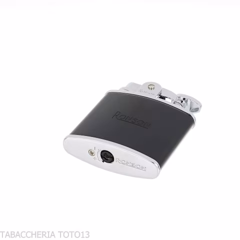 Ronson Nostalgia accendino jet Flame finitura nero - Accendini