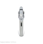 Ronson Nostalgia Jet Flame Lighter, Satin Chrome Finish - Lighters - Metal