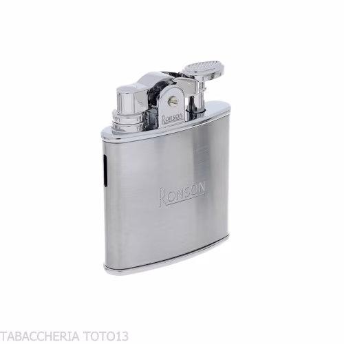 Ronson Nostalgia Jet Flame Feuerzeug, Satin-Chrom-Finish-Ronson