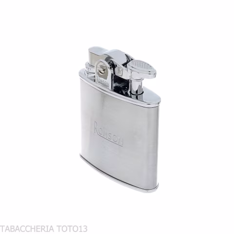 Ronson Nostalgia accendino jet Flame finitura cromo satinato - Accendini