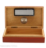 Small cherry wood humidor with external hygrometer - Accessories Cigar - Wood