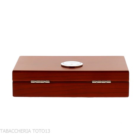 Kleiner Humidor aus Kirschholz mit externem Hygrometer - Zubehör Cigar