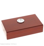 Petite cave à cigares en merisier avec hygromètre externe - Accessoires Cigare - Bois