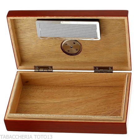 Kleiner Humidor aus Kirschholz mit externem Hygrometer - Zubehör Cigar