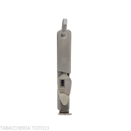 Serviette porte-clés pour pipe avec 3 outils, chrome satiné - Accessoires pour pipes - Métal