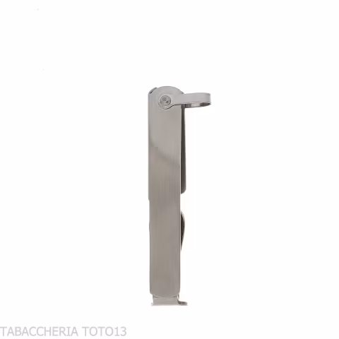 Keychain Pipe Towel with 3 Tools, Satin Chrome - Accessories for tobacco pipes - Metal