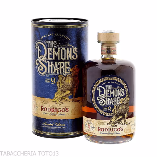 The Demon's Share Rodrigo's 9 yo Rum Panama Vol.40% Cl.70-Rum