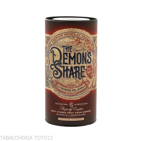 The Demon's Share Reserva Diablo 6 yo Vol.40% Cl.70 - Spiritueux - Mélasse