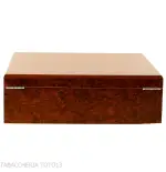 Boîte humidifiée pour cigares en bruyère complète avec cendrier, coupe-cigare et porte-cigare - Accessoires Cigare - Racine n
