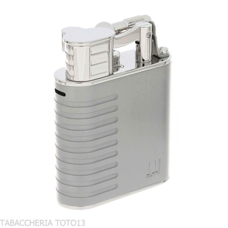 Dunhill Unique Driven Jet Flame Lighter, Satin Ruthenium - Lighters - Metal