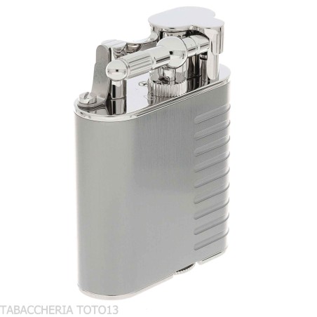 Briquet Dunhill Unique Driven Jet Flame, Ruthénium Satiné - Briquets - Métal