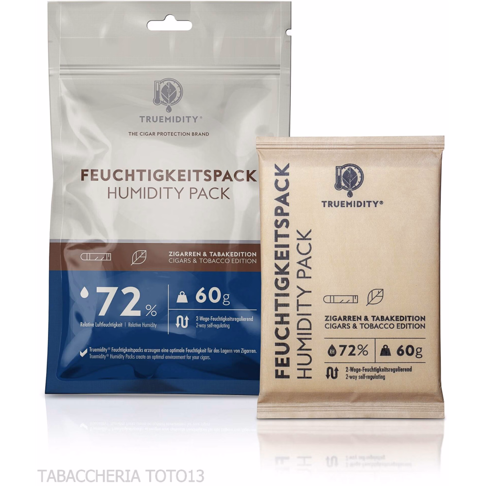 Truemidity humidity control 72% grammi 60 con busta ermetica - Umidificazione & Manutenzione