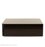 Humidificador Asimétrico para Puros en Nogal Pulido con Accesorios - Accesorios Del Cigarro