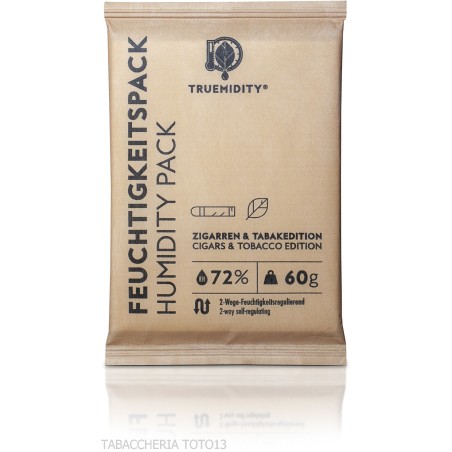 Truemidity Pack de 10 sachets Humidity Control 72 % 60 grammes - Humidification et maintenance - Marcs