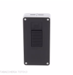 Accendino Porsche Design P 3648.01 nero jet flame piatta - Accendini