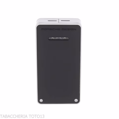Accendino Porsche Design P 3648.01 nero jet flame piatta - Accendini