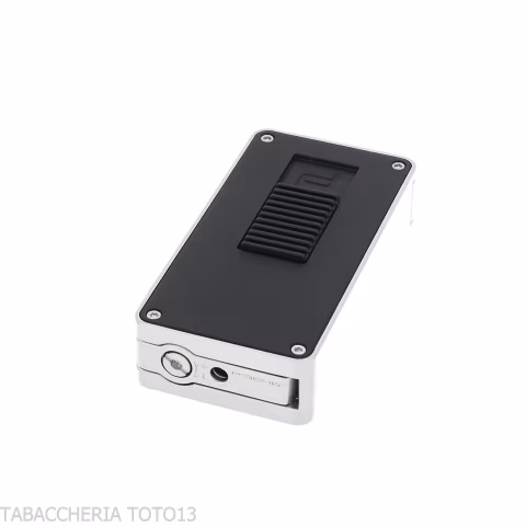Accendino Porsche Design P 3648.01 nero jet flame piatta - Accendini