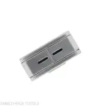 Porsche Design P 3648.02 Flat Jet Flame Lighter in Gray - Lighters - Metal