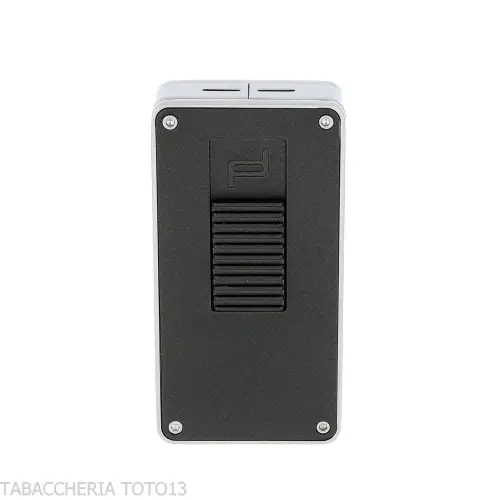 Accendino Porsche Design P 3648.02 grigio jet flame piatta - Accendini
