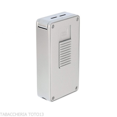 Accendino Porsche Design P 3648.03 silver jet flame piatta - Accendini