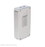Encendedor Porsche Design P 3648.03 Plateado Jet Flame Flat - Alumbradores